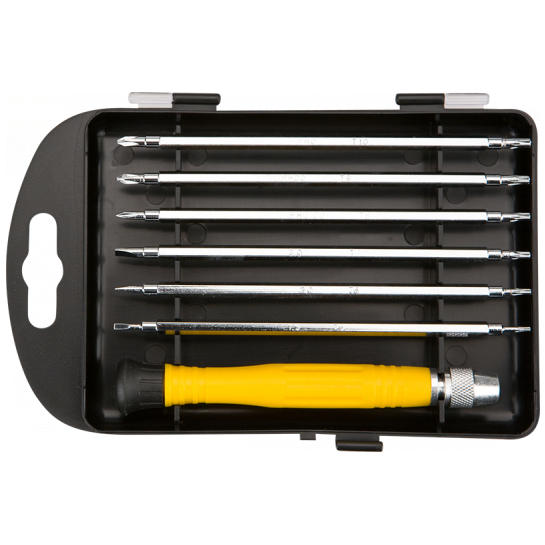 TOPEX 39D551 Műszerész, Precíziós Csavarhúzó Készlet 7db (39D551)