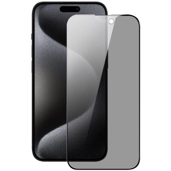 iLike Aizsargstikls iLike Xiaomi Redmi 13C 4G / Poco C65 Privacy 2.5D Silk Full Cover Japan Glue Anti-Static Super strong Black 4752192089351 ILIXIAR13C4PFCSS (4752192089351)
