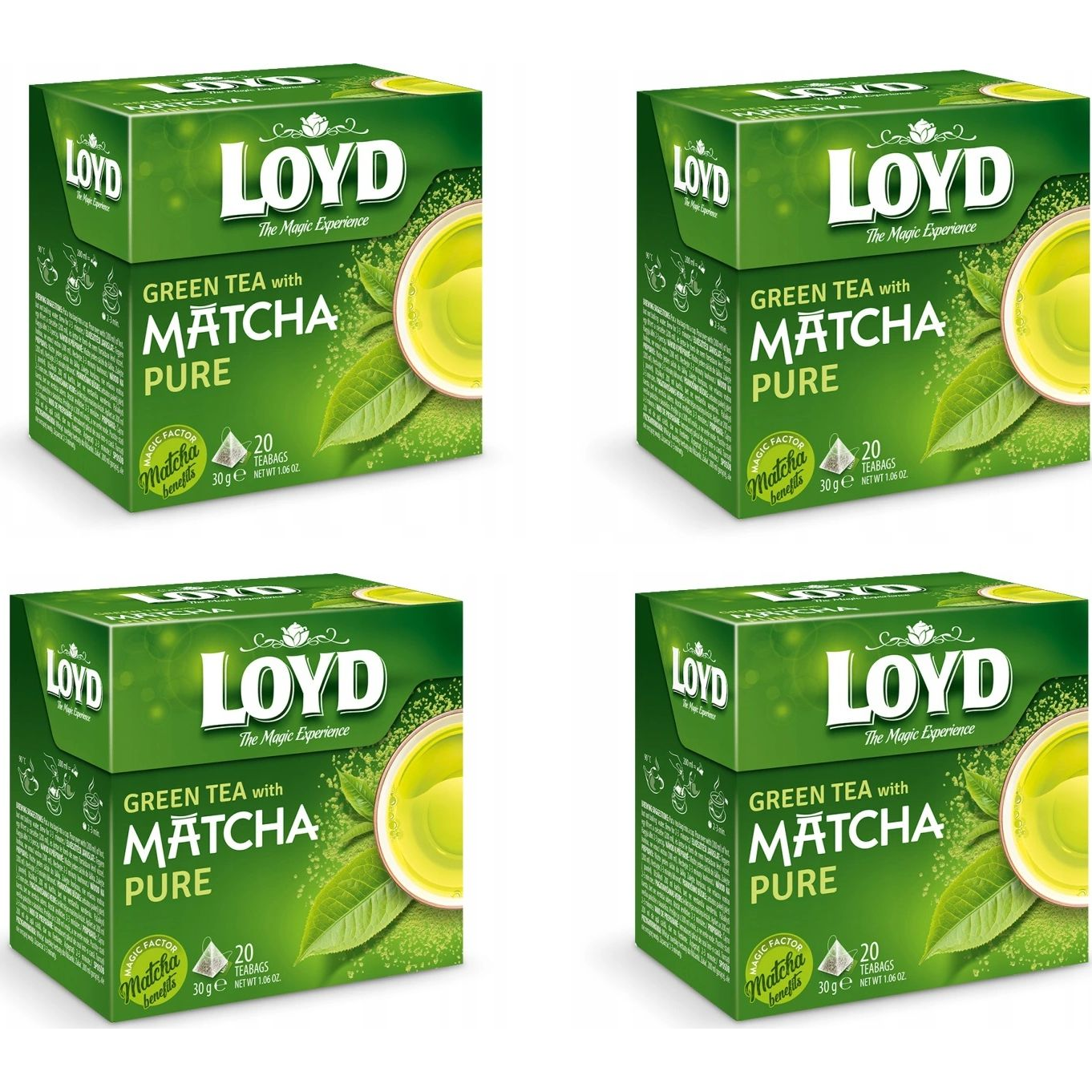 Loyd Tea Green Matcha Pure 20x1,5g (3103301)