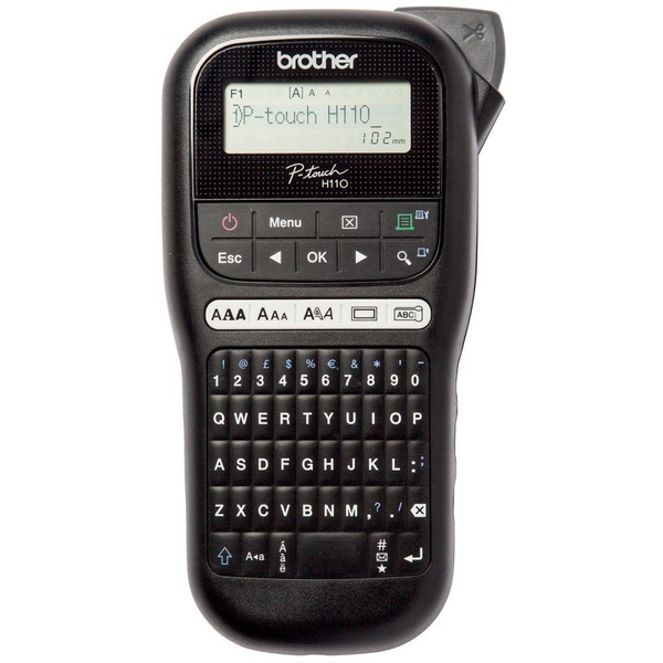 Brother PT-H110 принтер за етикети Термичен трансфер 180 x 180 DPI 20 мм/сек TZe QWERTY