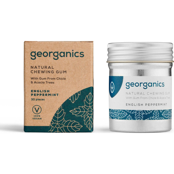 Chicle Natural Menta Georganics 30 Unidades