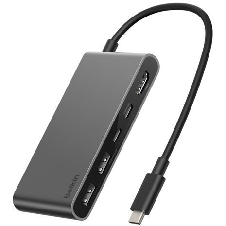 BELKIN AVC022hqSGY 5-Port USB-C Hub with Dual USB-C Ports