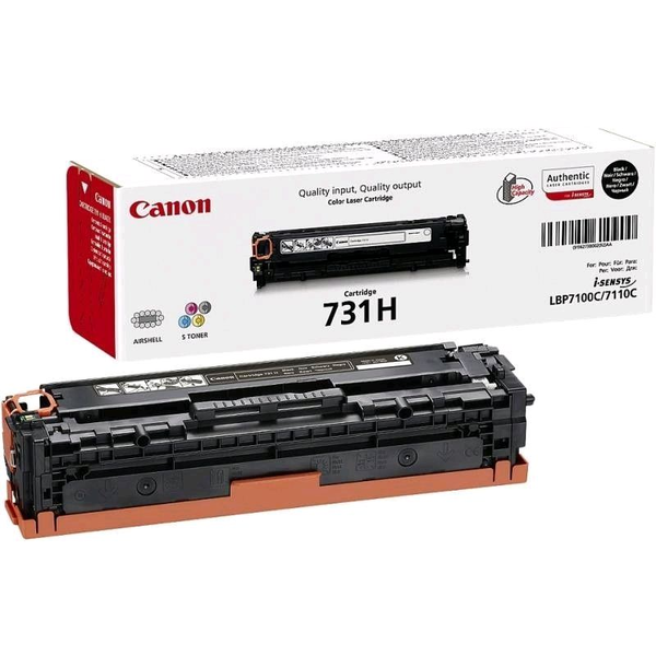 Canon 731H tonerpatron 1 stk Original Sort