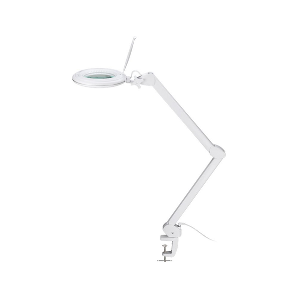 LED zväčšovacie svietidlo so svorkou, 10 W, biela, 1,5 m - 800 lm, jas