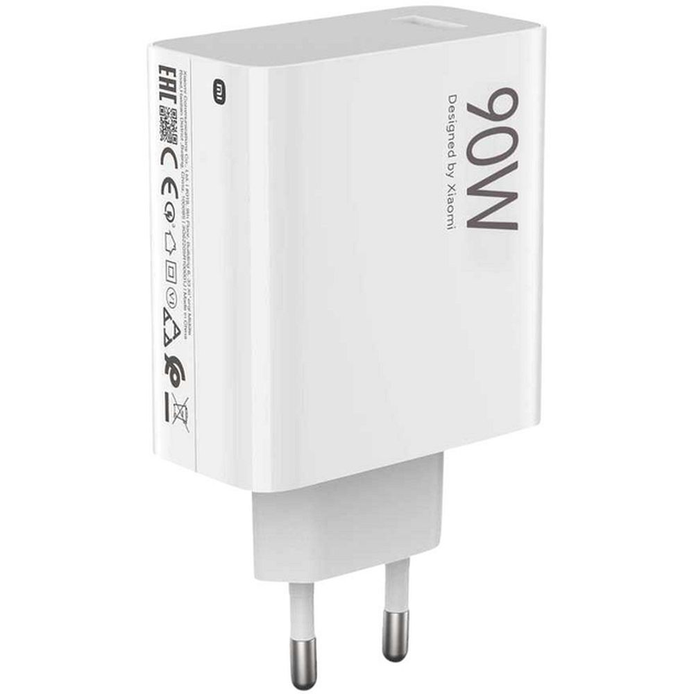 XIAOMI originálna sieťová nabíjačka USB A QC3.0 3A 90W MDY-15-EK biela
