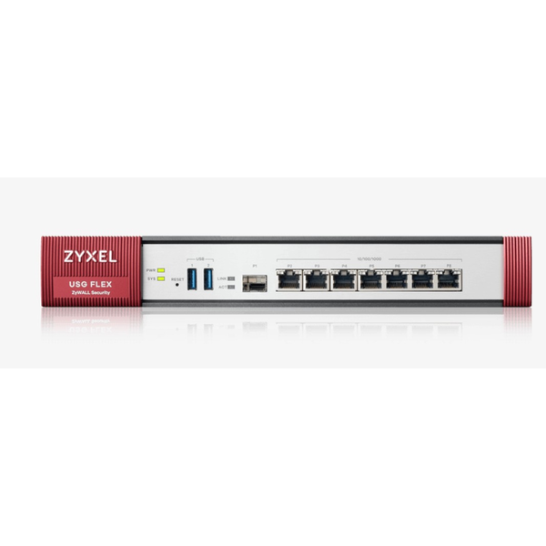 Zyxel USG Flex 500 hardvérový firewall 1U 2300 Mbit/s