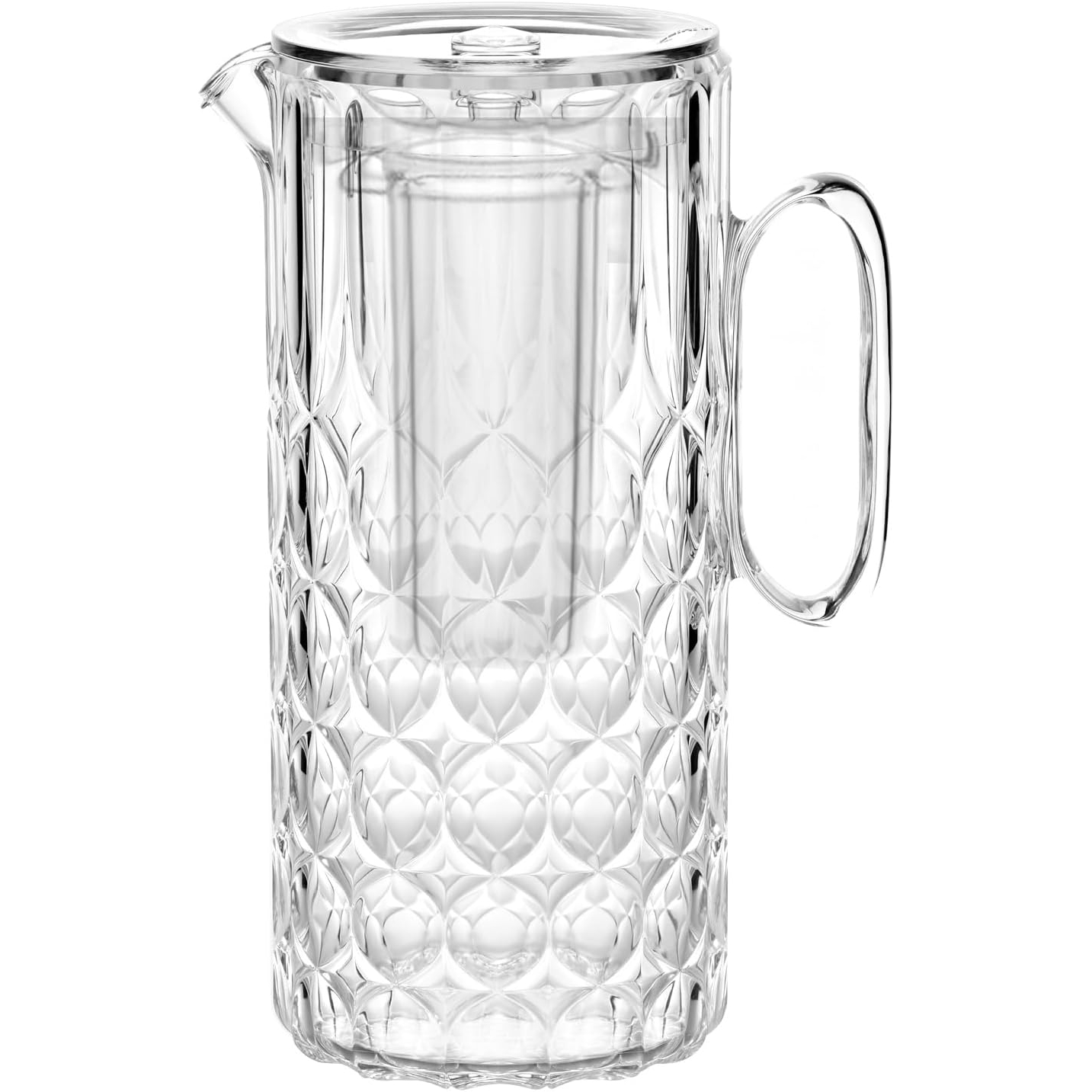 Guzzini Vanity Műanyag kancsó 1.75L jégkockatartóval - Átlátszó (131202AR00)