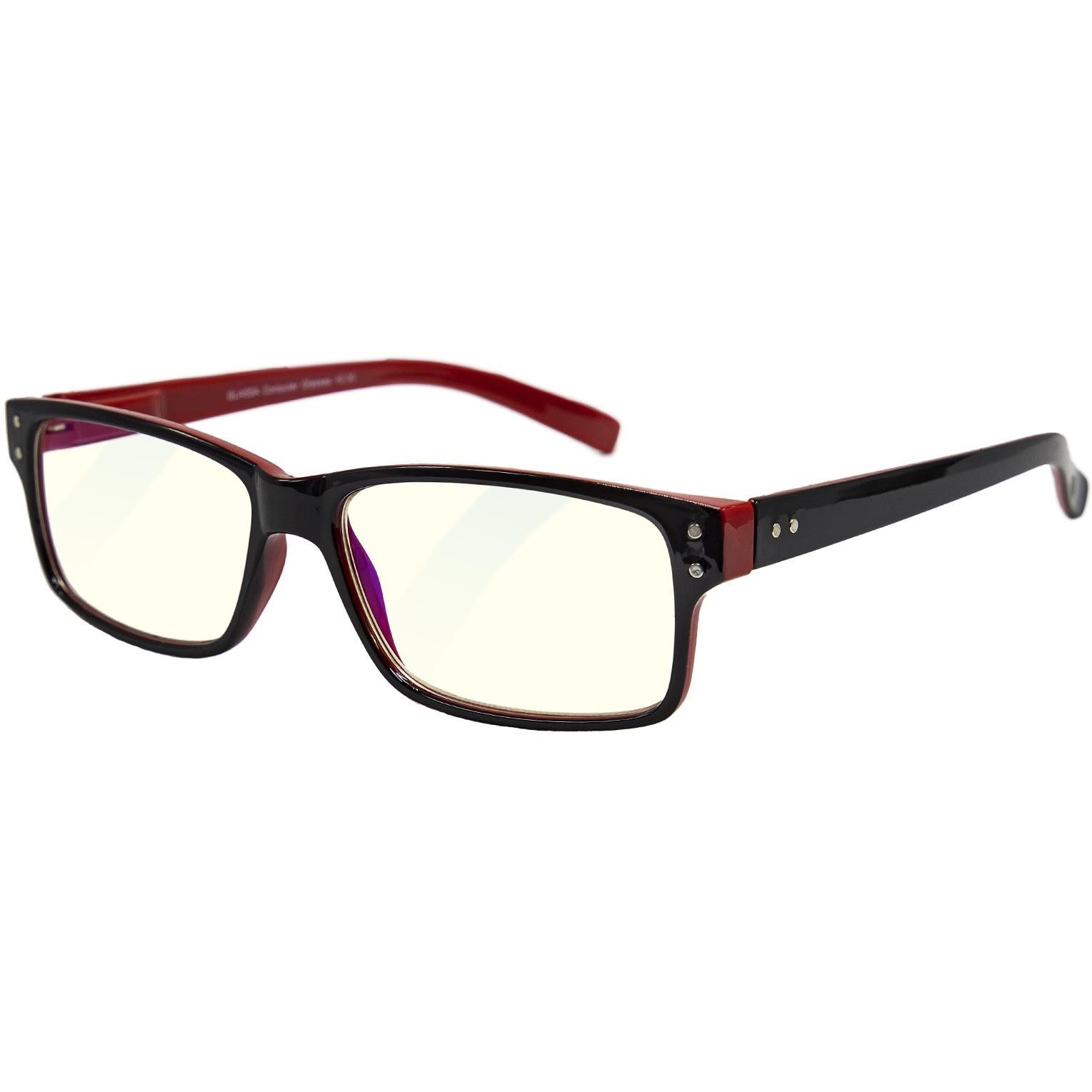 GLASSA Blue Light Blocking Glasses PCG 05, +0,50, piros (8592857052056)