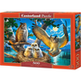 Castorland Owl Family 500 pcs Puzzle 500 kusov Zvieratá
