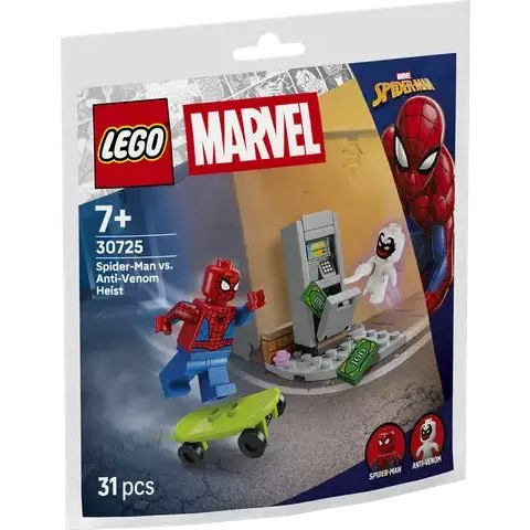 Ledvinka Marvel LEGO Super Heroes 30725 Spider-Man vs. Anti-Venom - Nájezd
