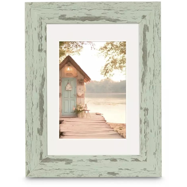 Hama Cottage Szimpla képkeret Mentazöld színű