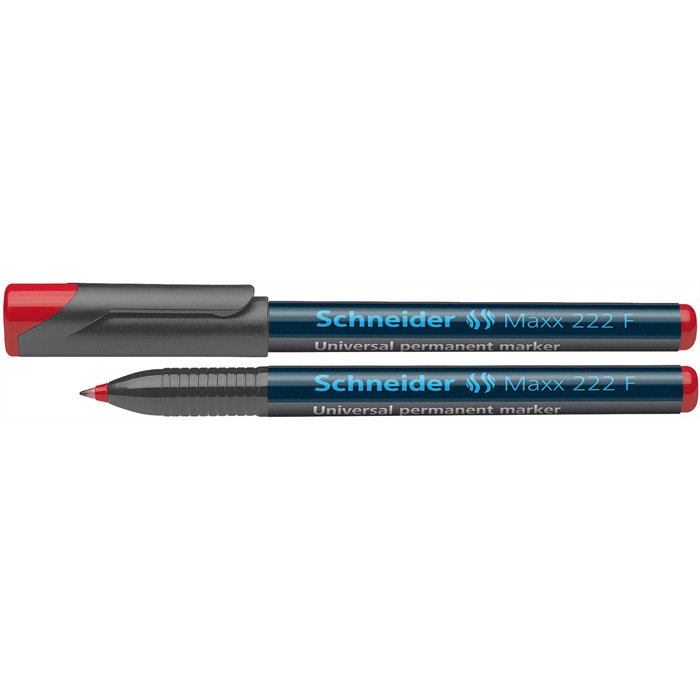 Schneider Maxx 222 F 0,7mm Alkoholos marker - Piros (112202)