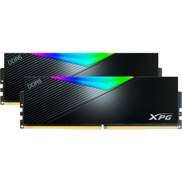 DIMM 32 GB DDR5-8000 (2x 16 GB) Dual-Kit (schwarz, AX5U8000C3816G-DCLARBK, XPG Lancer RGB, INTEL XMP, AMD EXPO)