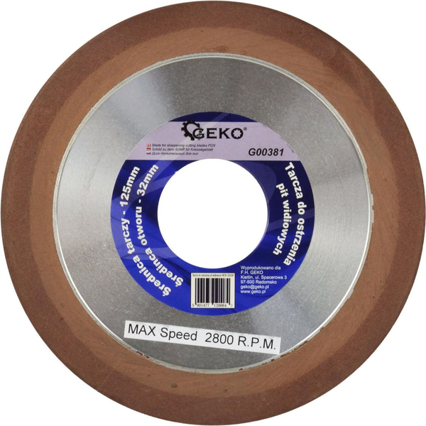 DISC FOR SHARPENING WIDIA SAWS 125x32 / G