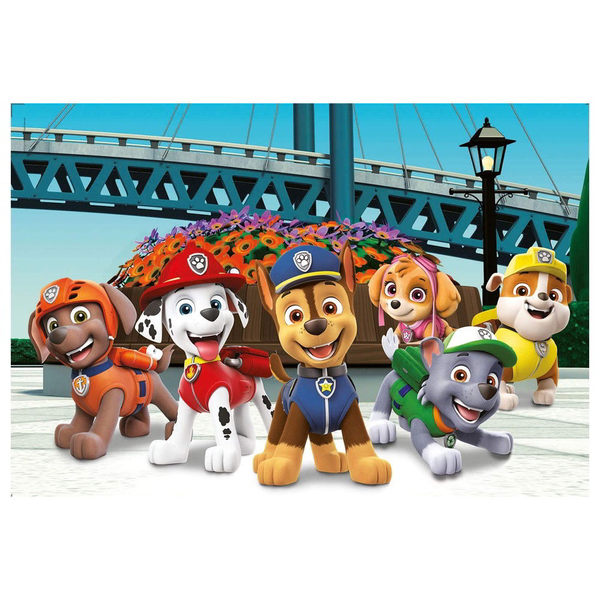 Clementoni Supercolor Paw Patrol Puzzle 104 pz Cartoni
