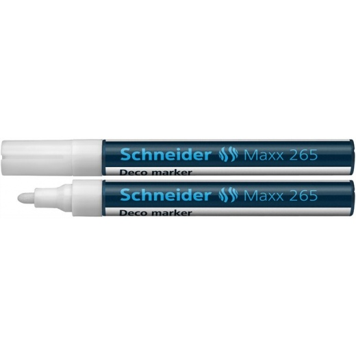 Schneider Maxx 265 2-3mm Krétamarker - Fehér (126549)