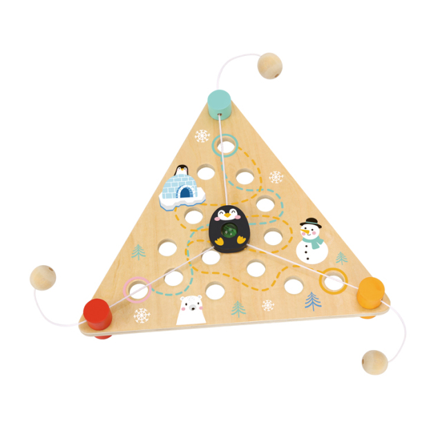 Tooky Toy Pingvin kaland golyóvezető társasjáték (TF931)