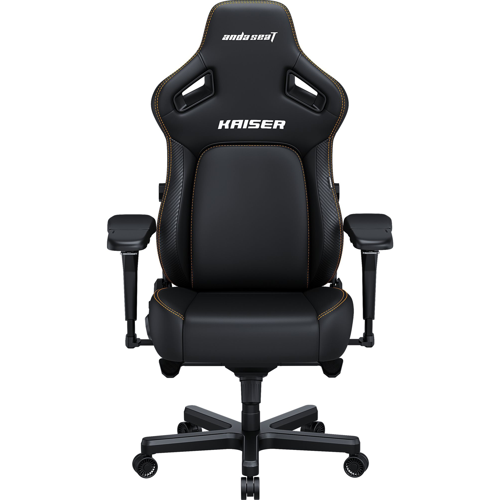 Anda Seat Kaiser 4 Premium Gaming Chair - L Size Black PVC (AD12YDDC-L-20-B-PV/C)
