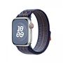 Curea pentru Apple Watch 41mm, Nike Sport Loop, Game Royal/Orange