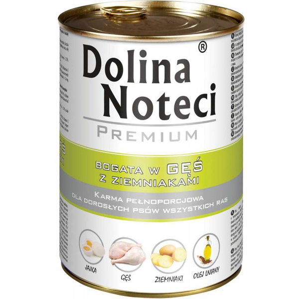  Dolina Noteci Premium bogata w gęś z ziemniakami 800 g