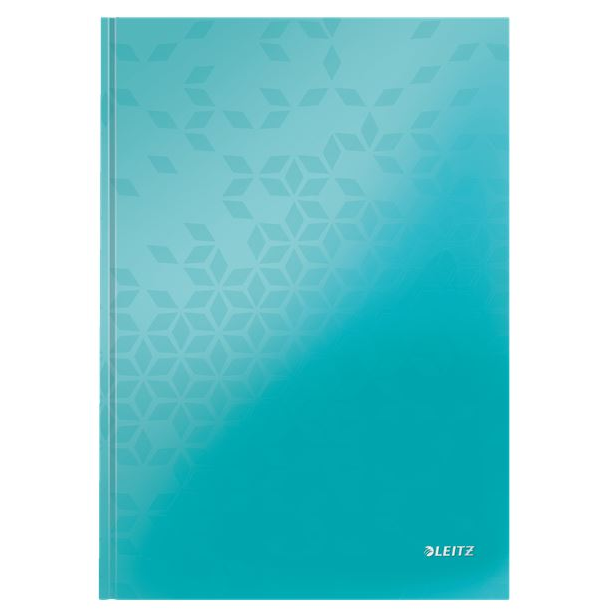 Leitz WOW beírókönyv A4 kockás, jégkék (46261051) (lei46261051)