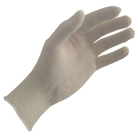 Pamutkesztyű elasztikus 07/S-méret 10 pár (120637) (kesz120637)