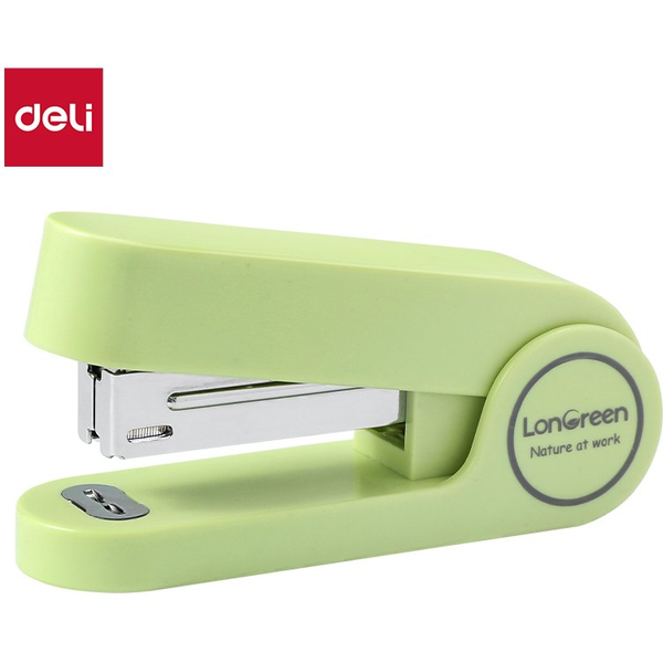 DELI Heftgerät LonGreen 25 Blatt lime