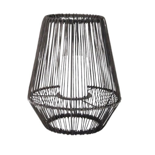 HANKO napelemes lámpa Rocklam fém-rattan (HK-SL018-8)