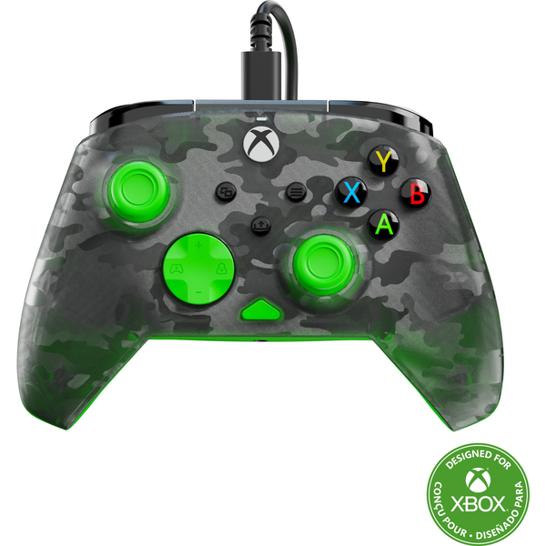 TURTLE BEACH Rematch Core Controller XBOX Ghost Black Camo zöld