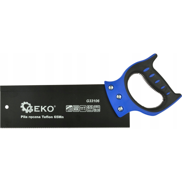 Teflonska žaga z PVC šablono za rezanje kotov 300mm