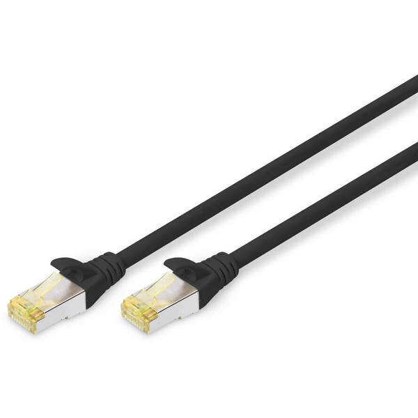 Digitus CAT6A S-FTP Patch кабел 5 м черен, мрежови кабели