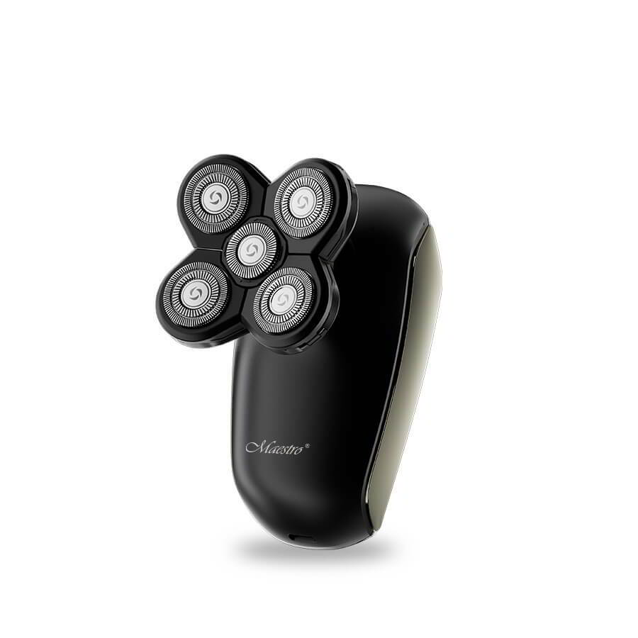 Maestro MR-677 USB Elektromos Vezeték nélküli borotva - Fekete (MR-677)