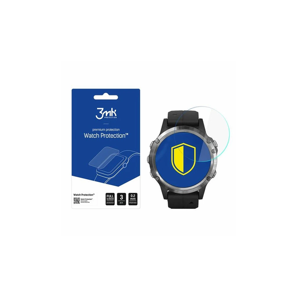 3MK FlexibleGlass Garmin Fenix 5 Plus készülékhez Hybrid Glass kijelzővédő
