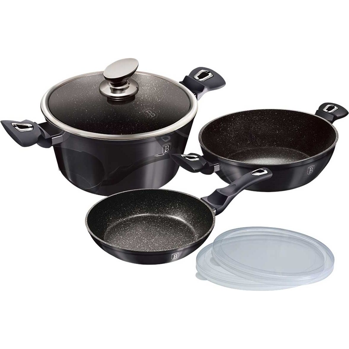 EDÉNYKÉSZLET 6 RÉSZES (BH-6905 Kinghoff)