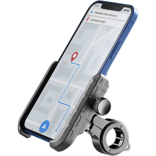 Cellularline MOTOHOLDERALUK supporto per personal communication Supporto passivo Telefono cellulare/smartphone Nero