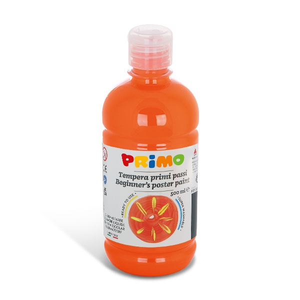Primo 250 tempera 500ml narancssárga (202BR500250) (202BR500250)