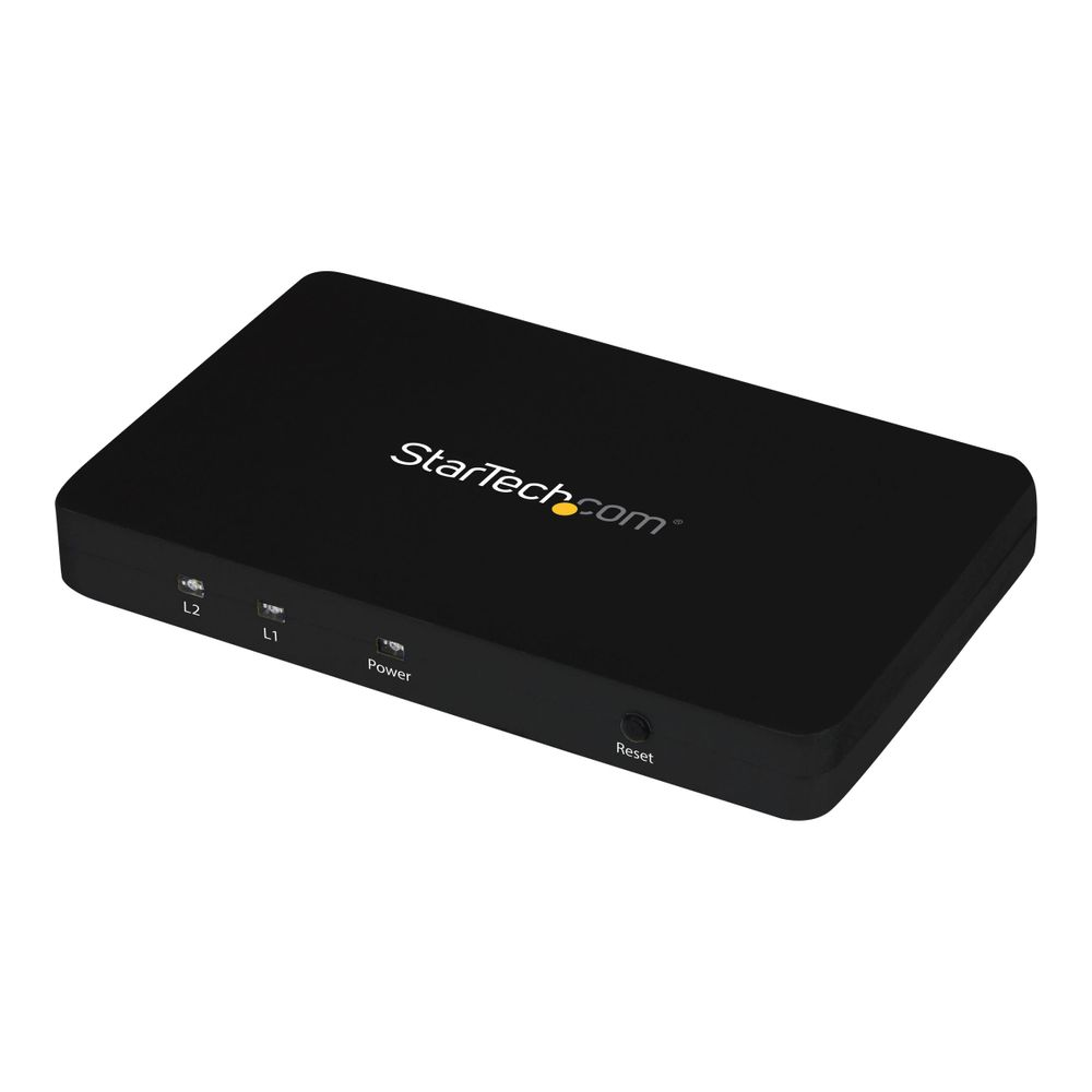 StarTech.com HDMI Splitter 1 In 2 Out - 4k 30Hz - 2 Port - Aluminum - HDMI Multi Port - HDMI Audio Splitter (ST122HD4K) - video/audio switch - 2 ports (ST122HD4K)