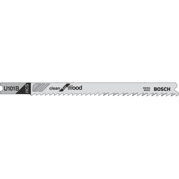 Bosch Accessories 2608630565 Szúrófűrészlap U 101 B - Clean for Wood 3 db