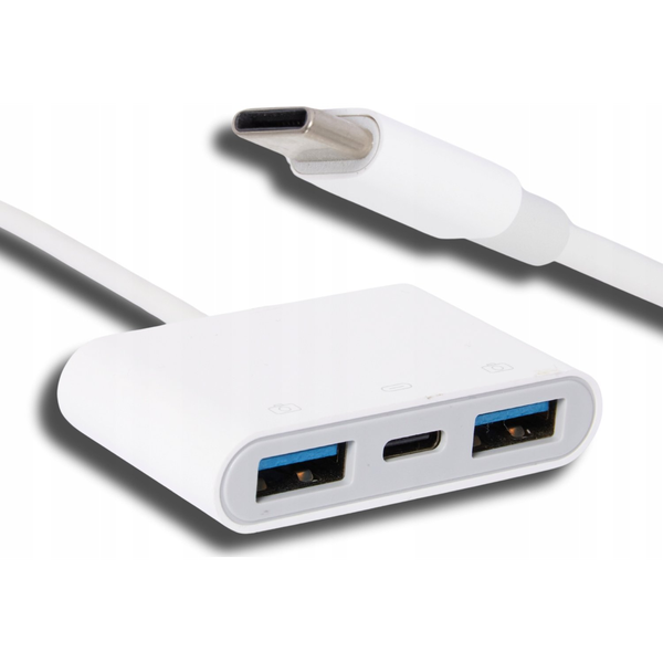 Jabra 14208-38 kabel kønsskifter USB C USB A Sort
