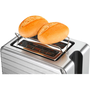 Тостер ProfiCook PC-TAZ 1110 с щипка за сандвичи, 860-1050W, 2 филийки, инокс