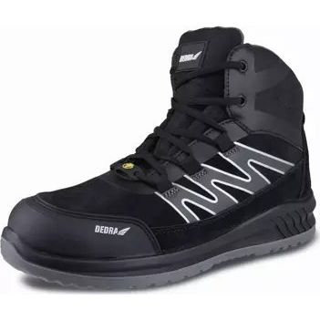 Dedra Munkavédelmi Cipő S1 40-es Méret Magasszárú Velúr Bőr (BH9T6V-40)