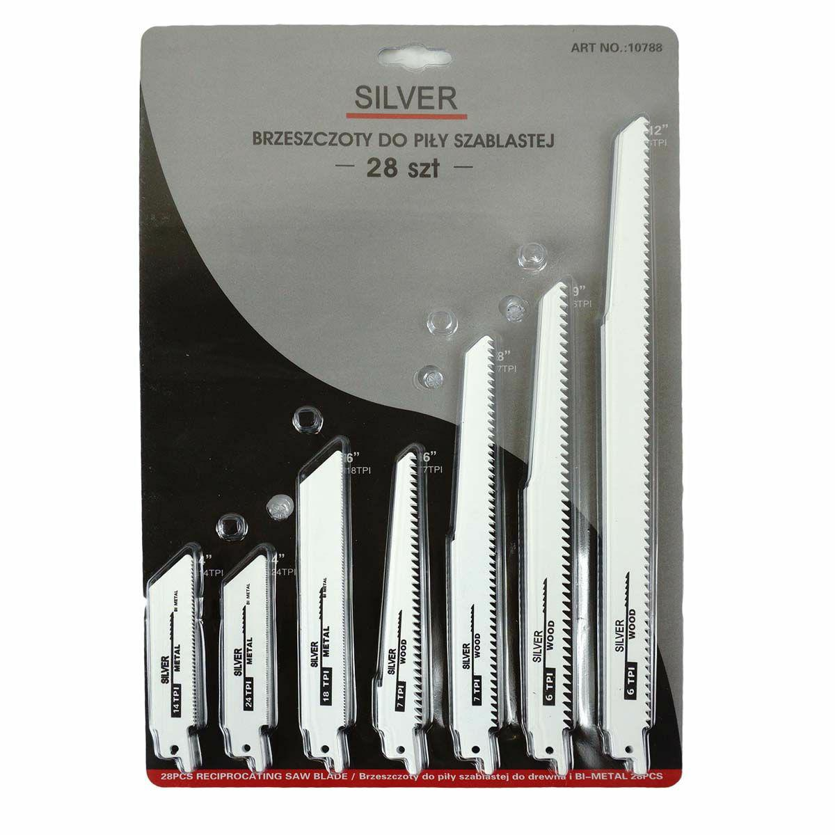 Univerzális fűrészlap SilverTools szablyafűrészekhez (10788)