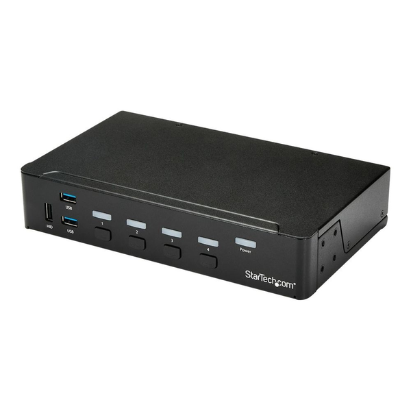 StarTech.com SV431HDU3A2 konzolový (KVM) přepínač Instalace do racku Černá