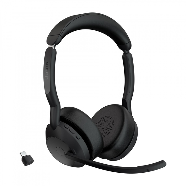 Jabra 25599-989-899 hovedtelefoner/headset Trådløs Kontor/Callcenter Bluetooth Opladningsstativ Sort