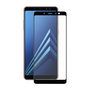 ENKAY képernyővédő üveg (3D full cover, íves, karcálló, 0.26mm, 9H) FEKETE [Samsung Galaxy A8 Plus (2018) SM-A730F]