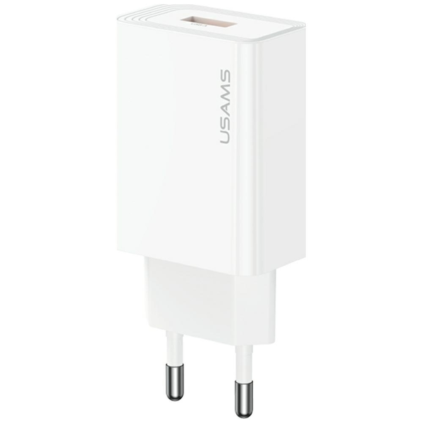 Hálózati töltő USAMS T69 10.5W 2.1A USB-A fehér