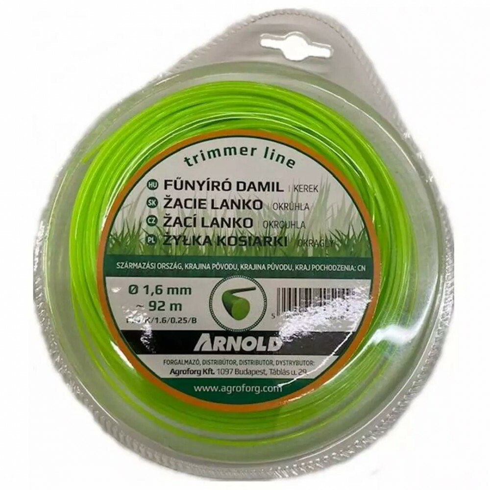 Arnold 1.6mm Kerek damil (92m) (FIN/K/1.6/0.25/B)