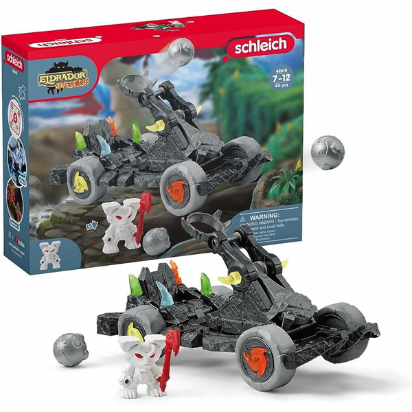 SCHLEICH ELDRADOR KATAPULT S MINI STVOŘENÍM AKC