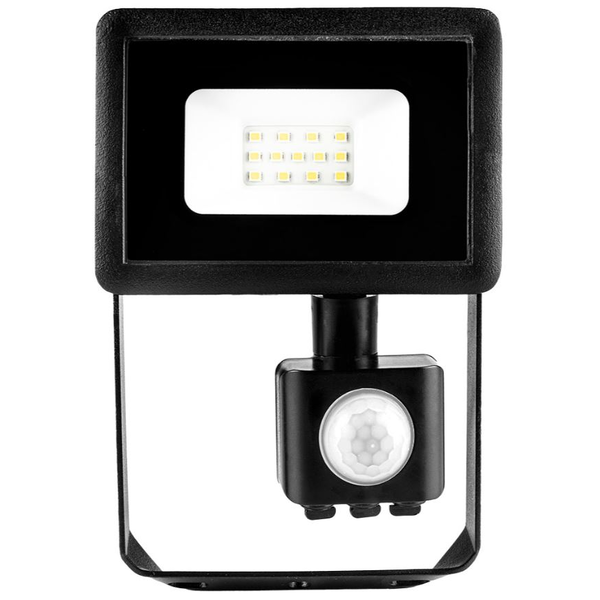 Neo mozgásérzékelős reflektor 230V/10W fekete (99-094)