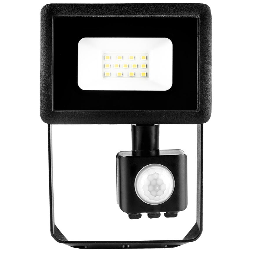 Neo mozgásérzékelős reflektor 230V/10W fekete (99-094) (N99-094)